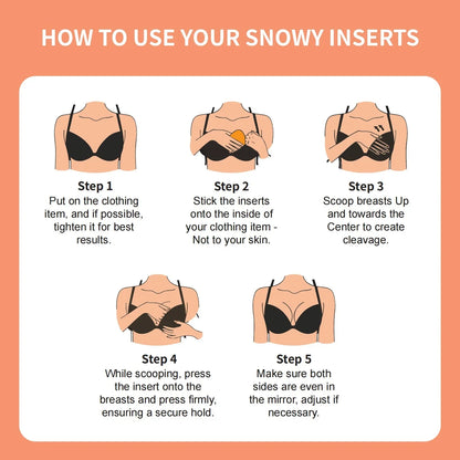 HeyUply SnowyLift Boost Inserts (Pair).